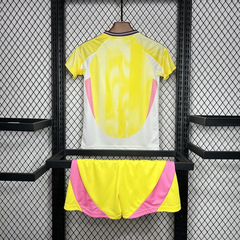 24-25 Juventus Away Soccer Kids Kit Jersey+Shorts - view 3