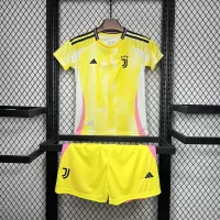 24-25 Juventus Away Soccer Kids Kit Jersey+Shorts - view 1