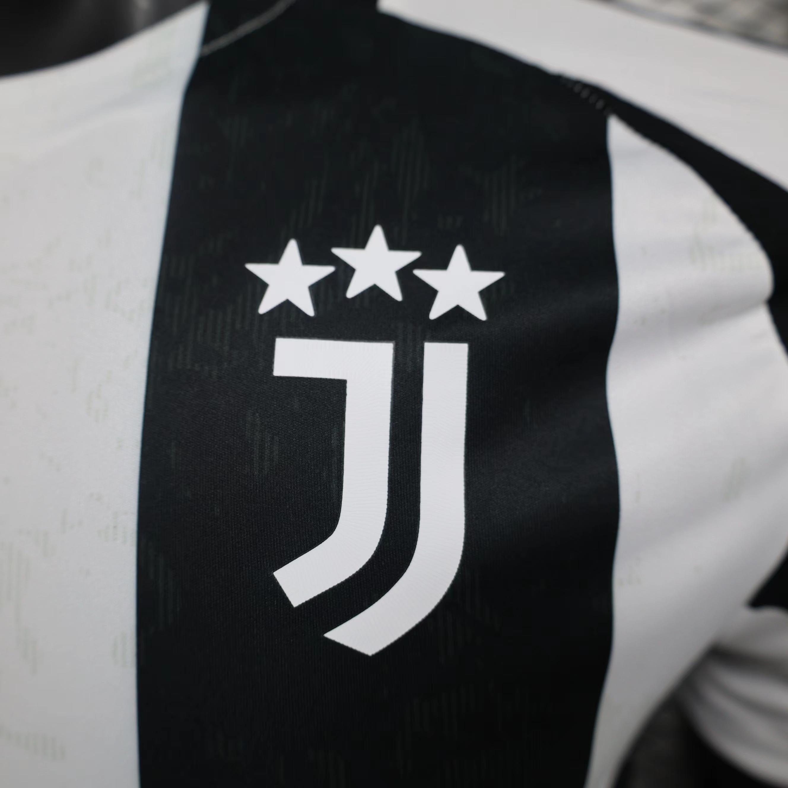 24-25 Juventus Home Soccer Jersey Player Version - view 6