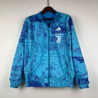 2023-2024 Juventus Reversible Windbreaker Blue Soccer Jersey 1:1 Thai Quality - view 8