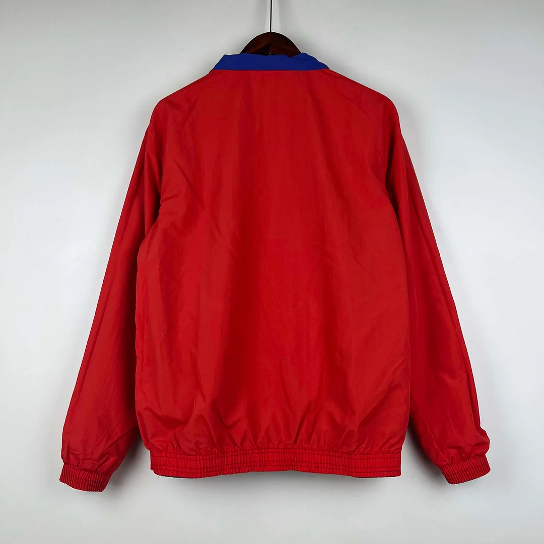 2023-2024 Juventus Reversible Windbreaker（Blue-red）Soccer Jersey 1:1 Thai Quality - view 13