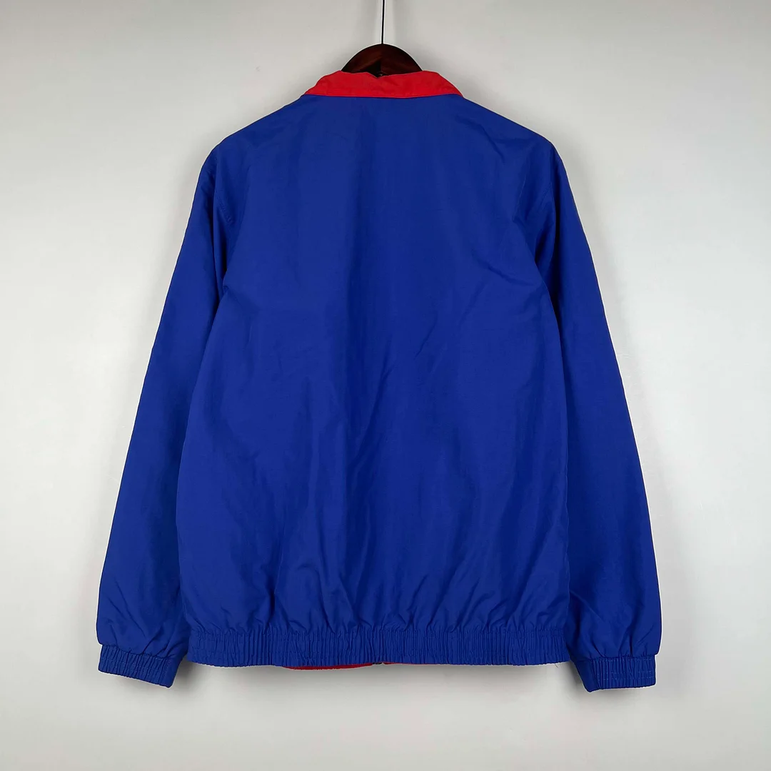 2023-2024 Juventus Reversible Windbreaker（Blue-red）Soccer Jersey 1:1 Thai Quality - view 6