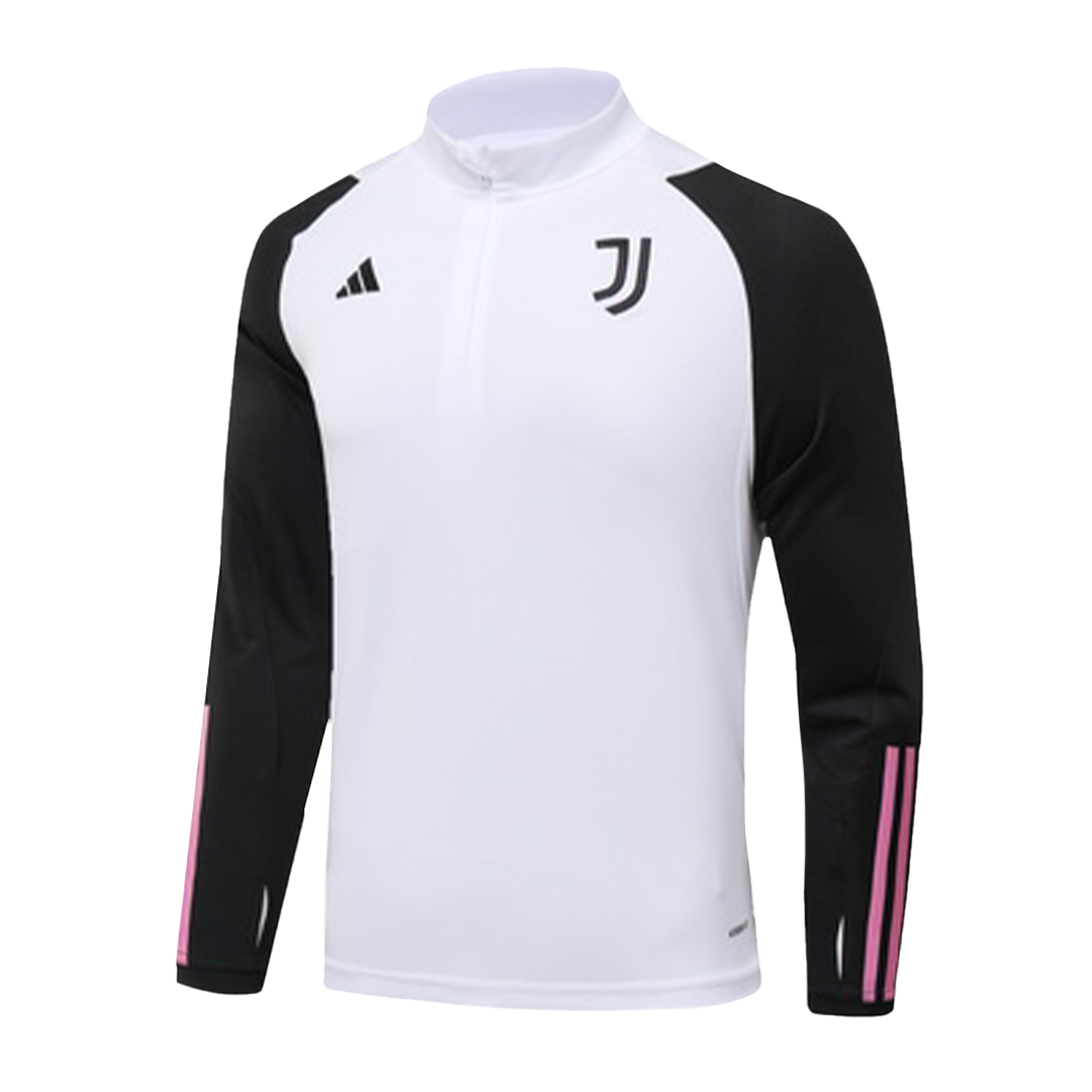 Kids Juventus Zipper Sweatshirt Kit(Top+Pants) White 2023/24 - view 12