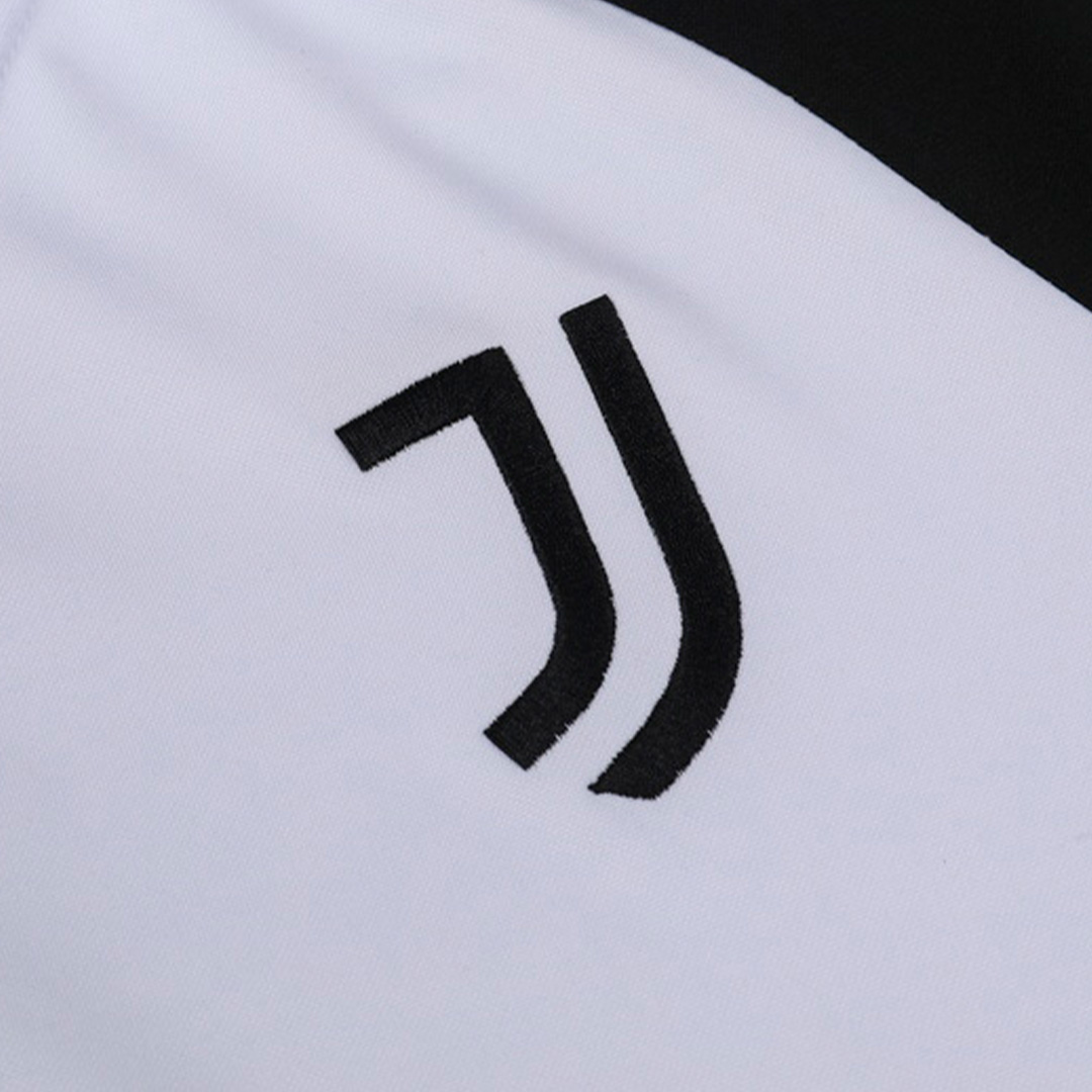 Kids Juventus Zipper Sweatshirt Kit(Top+Pants) White 2023/24 - view 9