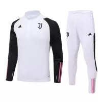 Kids Juventus Zipper Sweatshirt Kit(Top+Pants) White 2023/24 - view 1