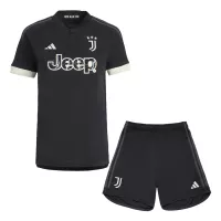 23-24 Juventus Third Away Kids Kits(Jersey+Shorts) - view 1