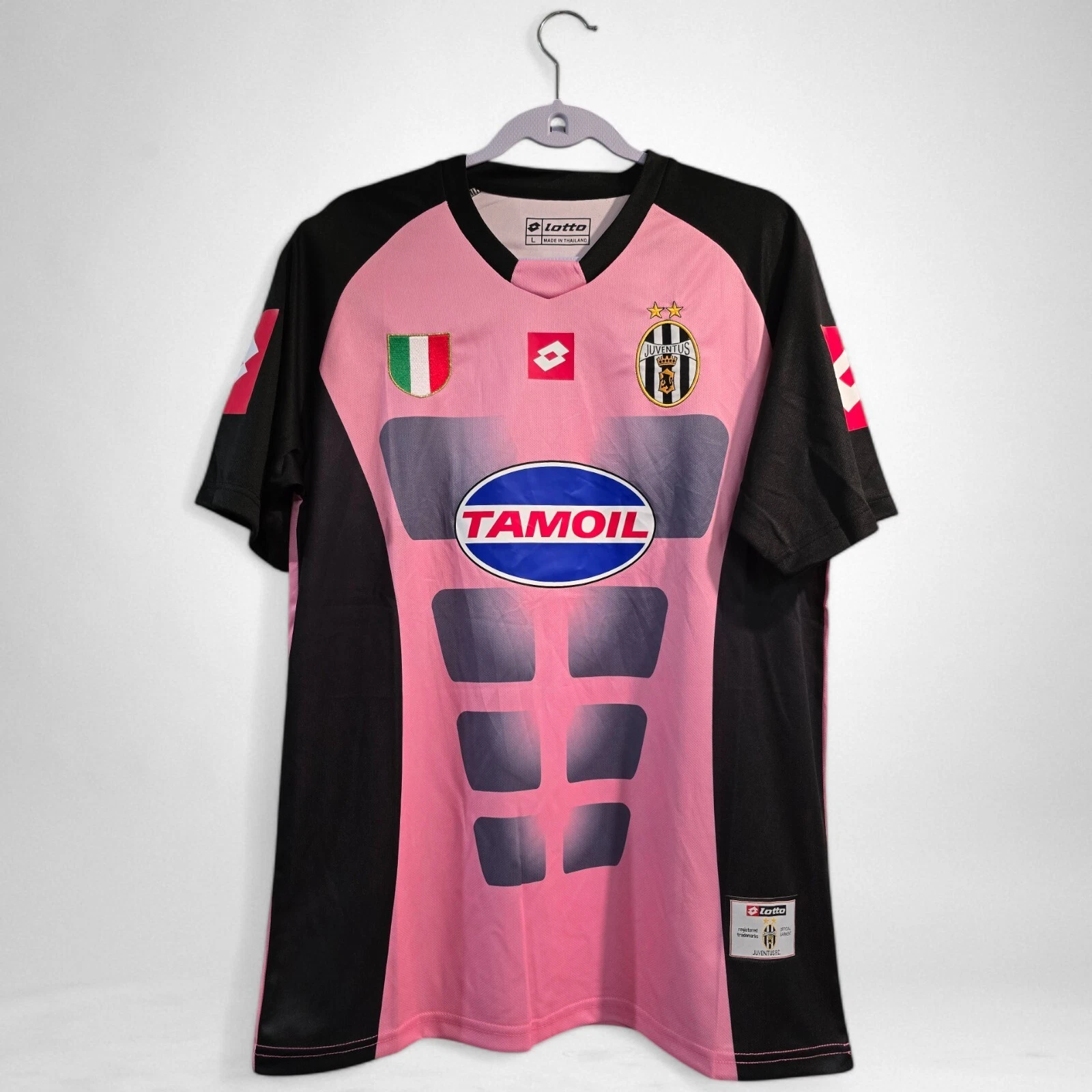 02-03 Juventus Goalkeeper Retro Jersey Pink