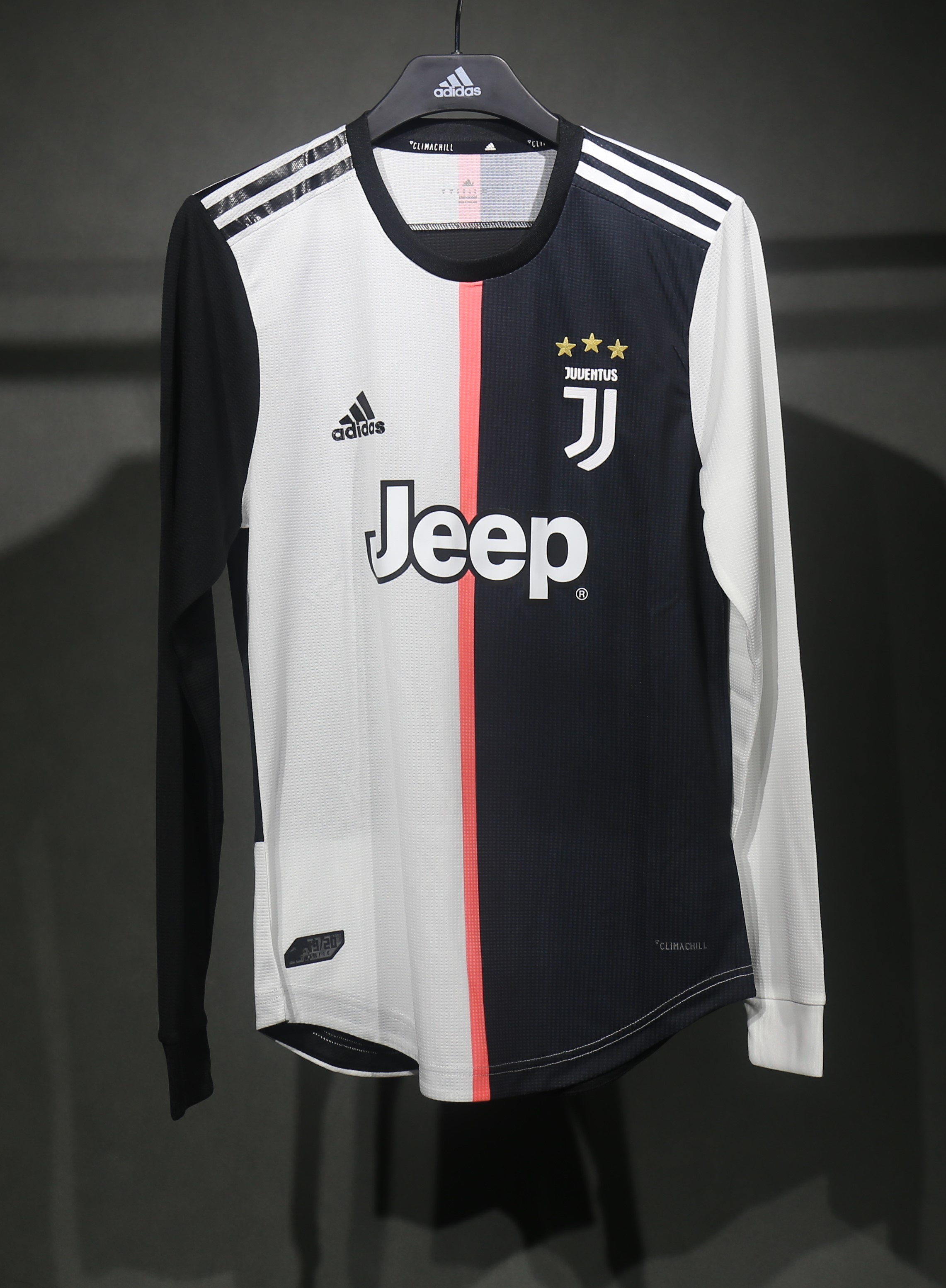 2019-20 Juventus Retro Jersey Home Player Edition Long Sleeve