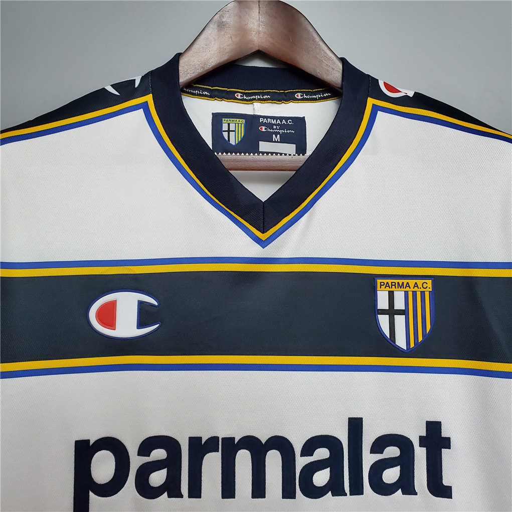 02-03 Parma Calcio Away Soccer Retro Jersey - view 10