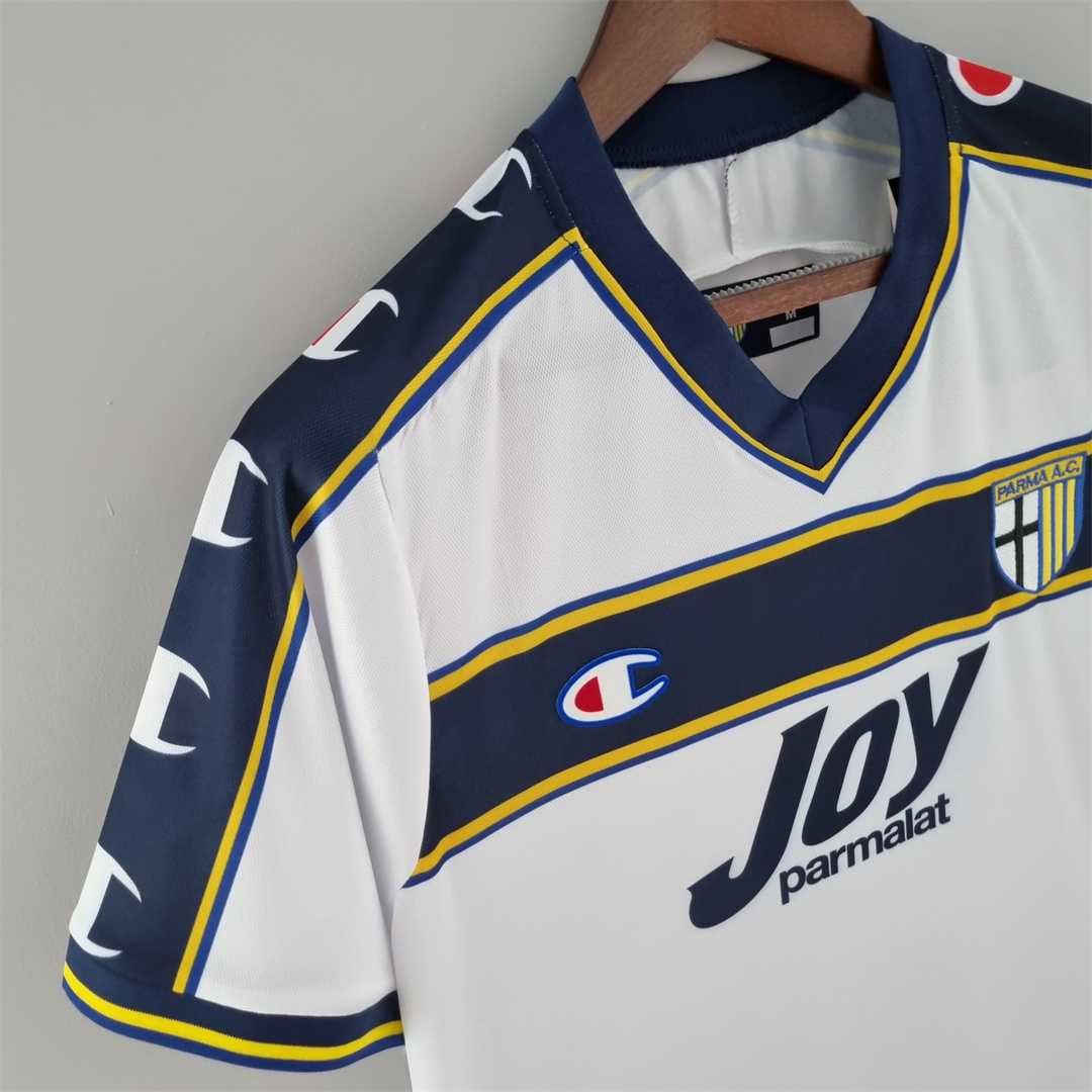 01-02 Parma Calcio Away Soccer Retro Jersey - view 5