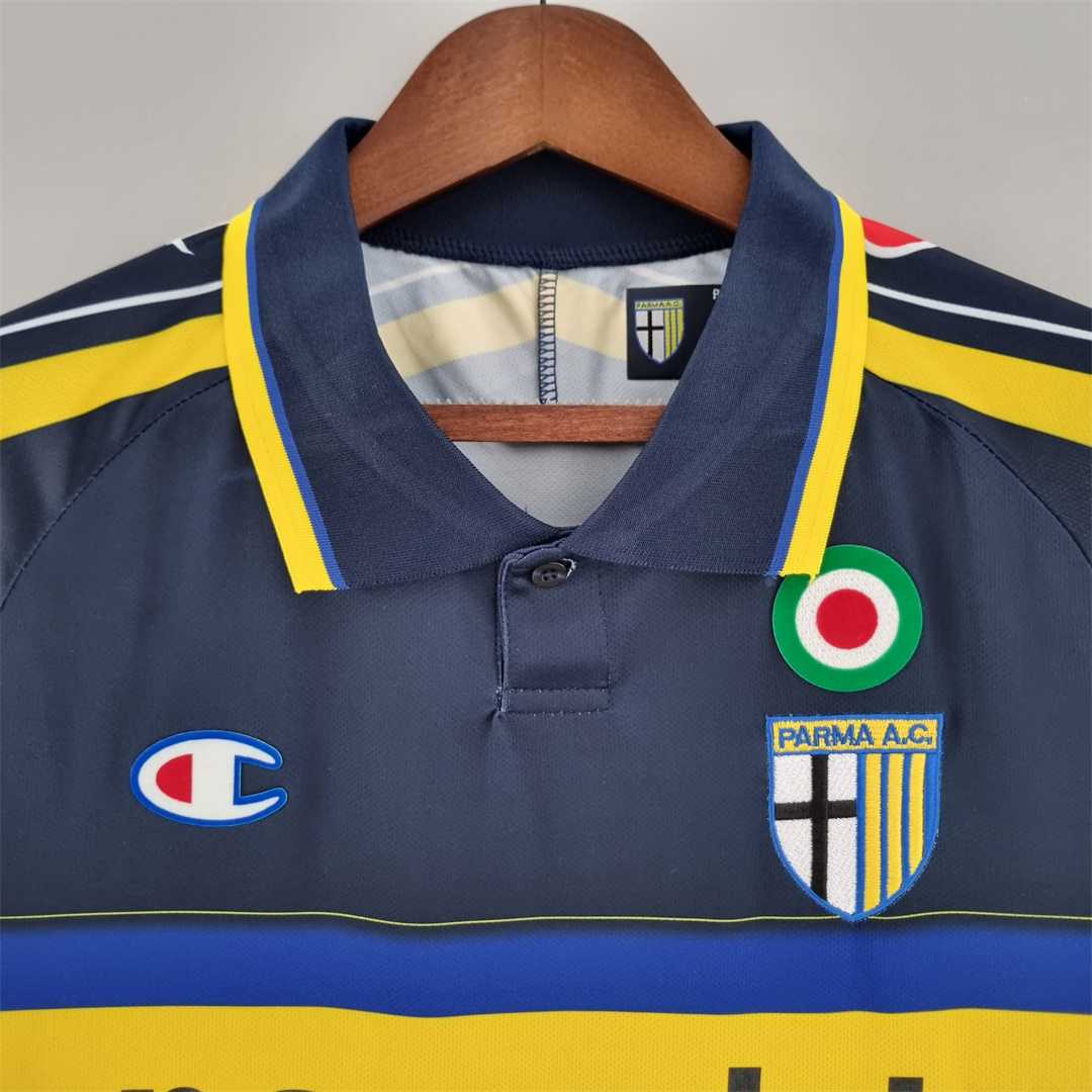 99-00 Parma Calcio Away Soccer Retro Jersey - view 5
