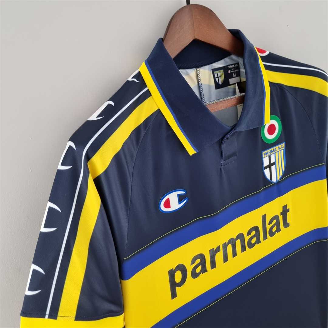 99-00 Parma Calcio Away Soccer Retro Jersey - view 9