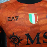 25-26 SSC Napoli Halloween Match Shirt Red - view 13