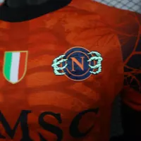 25-26 SSC Napoli Halloween Match Shirt Red - view 9