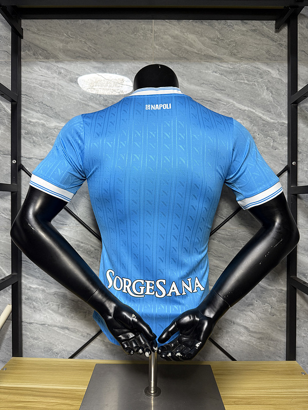 25-26 Napoli Home Soccer Jersey Player Version - view 3