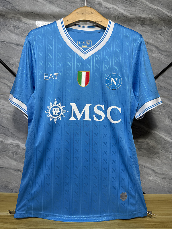 25-26 Napoli Home Soccer Jersey Player Version - view 8