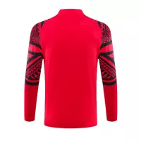 Kids Napoli Zipper Sweatshirt Kit(Top+Pants) Red 2023/24 - view 18