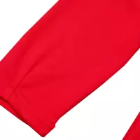 Kids Napoli Zipper Sweatshirt Kit(Top+Pants) Red 2023/24 - view 8