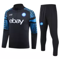 Napoli Zipper Sweatshirt Kit(Top+Pants) Navy 2023/24 - view 1
