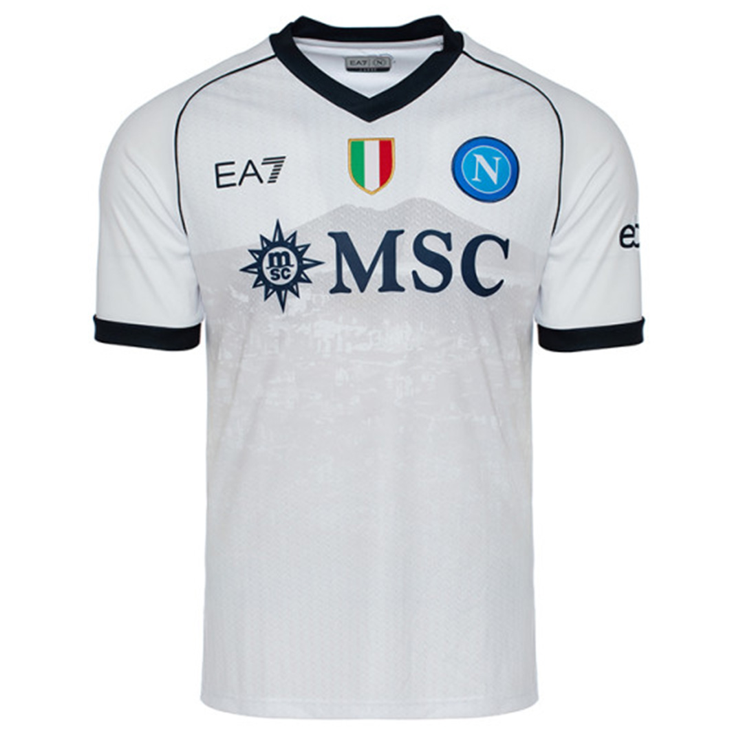 23-24 Napoli  Soccer Jersey Away Replica Fan Version - view 4