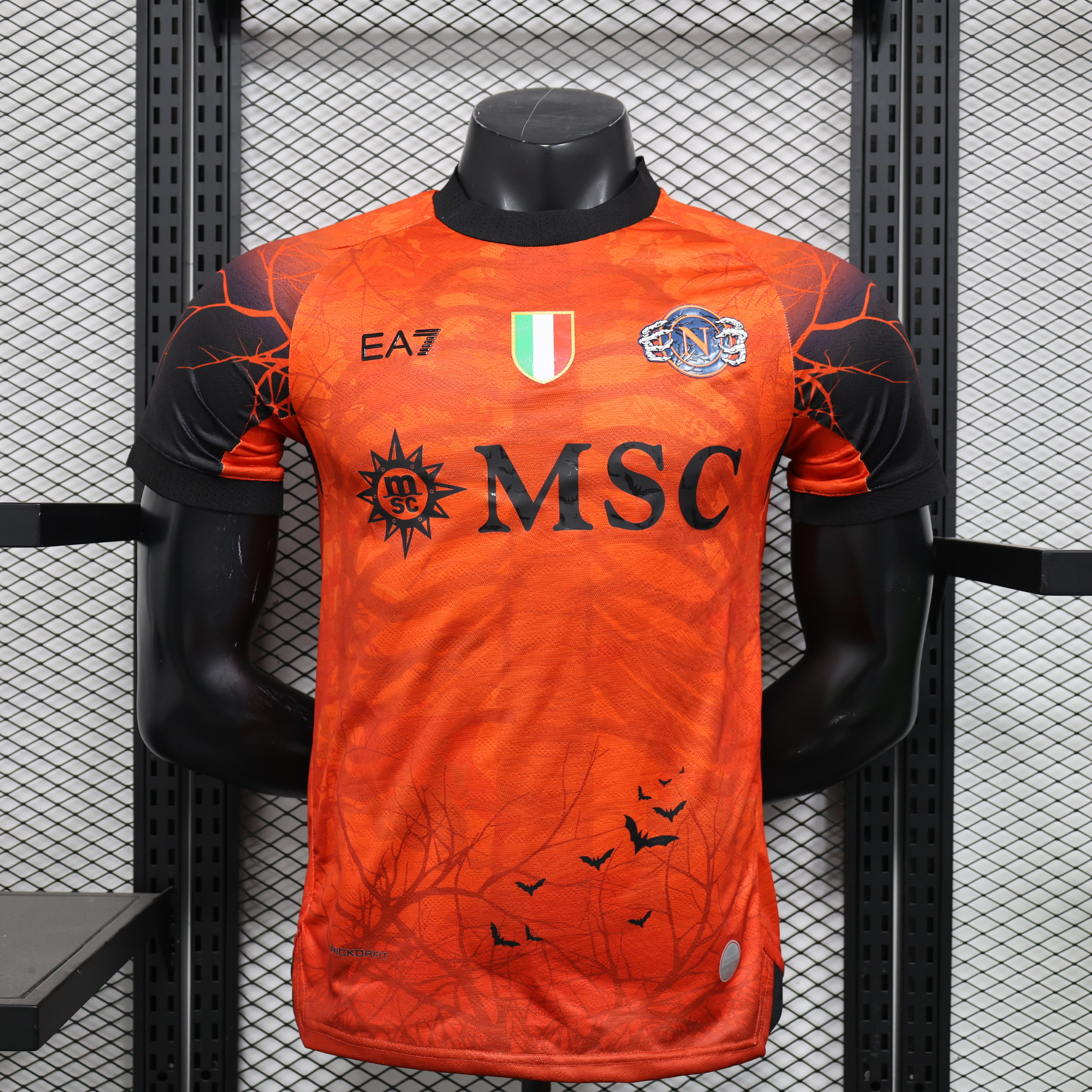 25-26 SSC Napoli Halloween Match Shirt Red