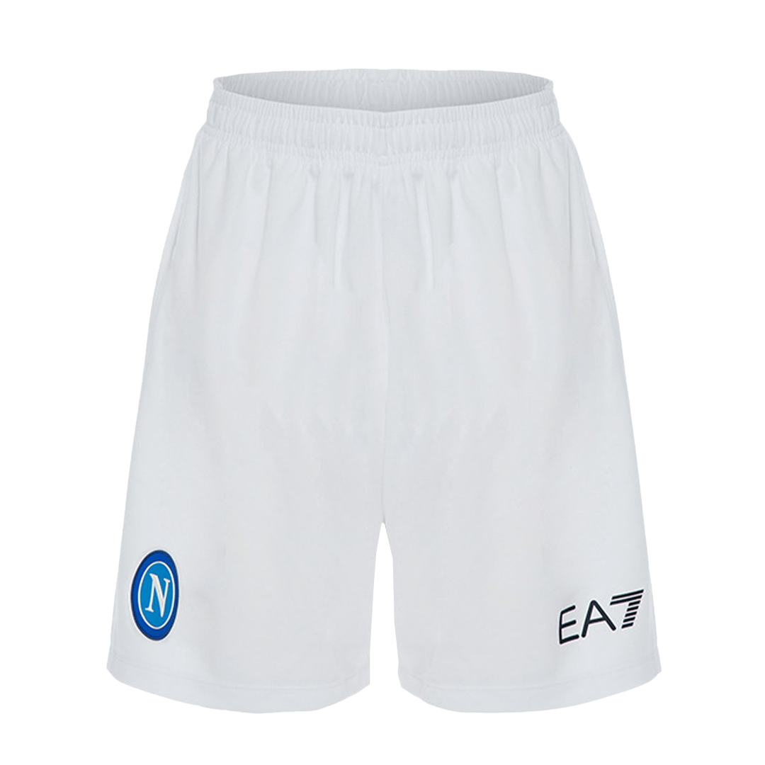 23-24 Napoli Home Soccer Shorts