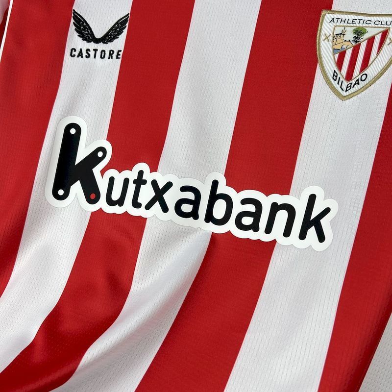 25-26 Athletic Club de Bilbao Home Soccer Jersey - view 11