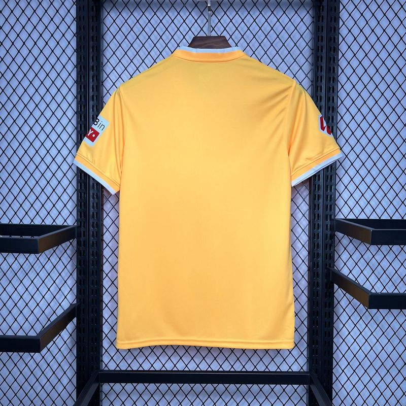 24-25 Athletic Club de Bilbao Yellow Goalkeeper Soccer Jersey - view 3