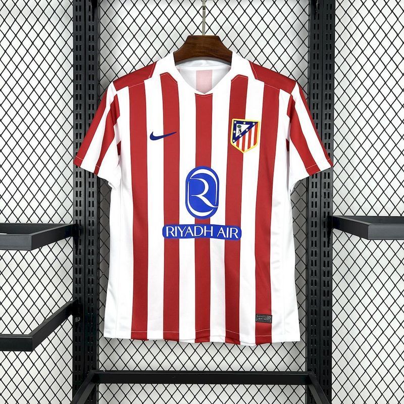25-26 Atletico Madrid Home Soccer Jersey