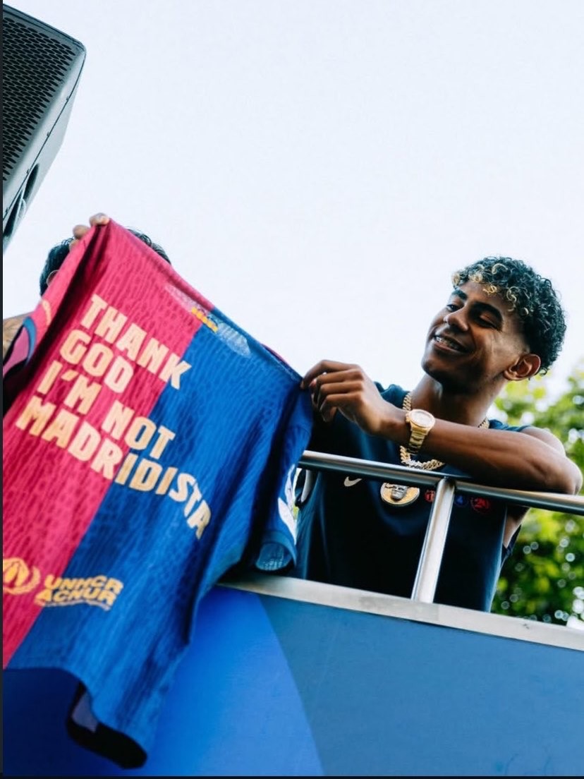 Season 25/26 Barcelona Home Thank God I’m Not Madridista - view 3