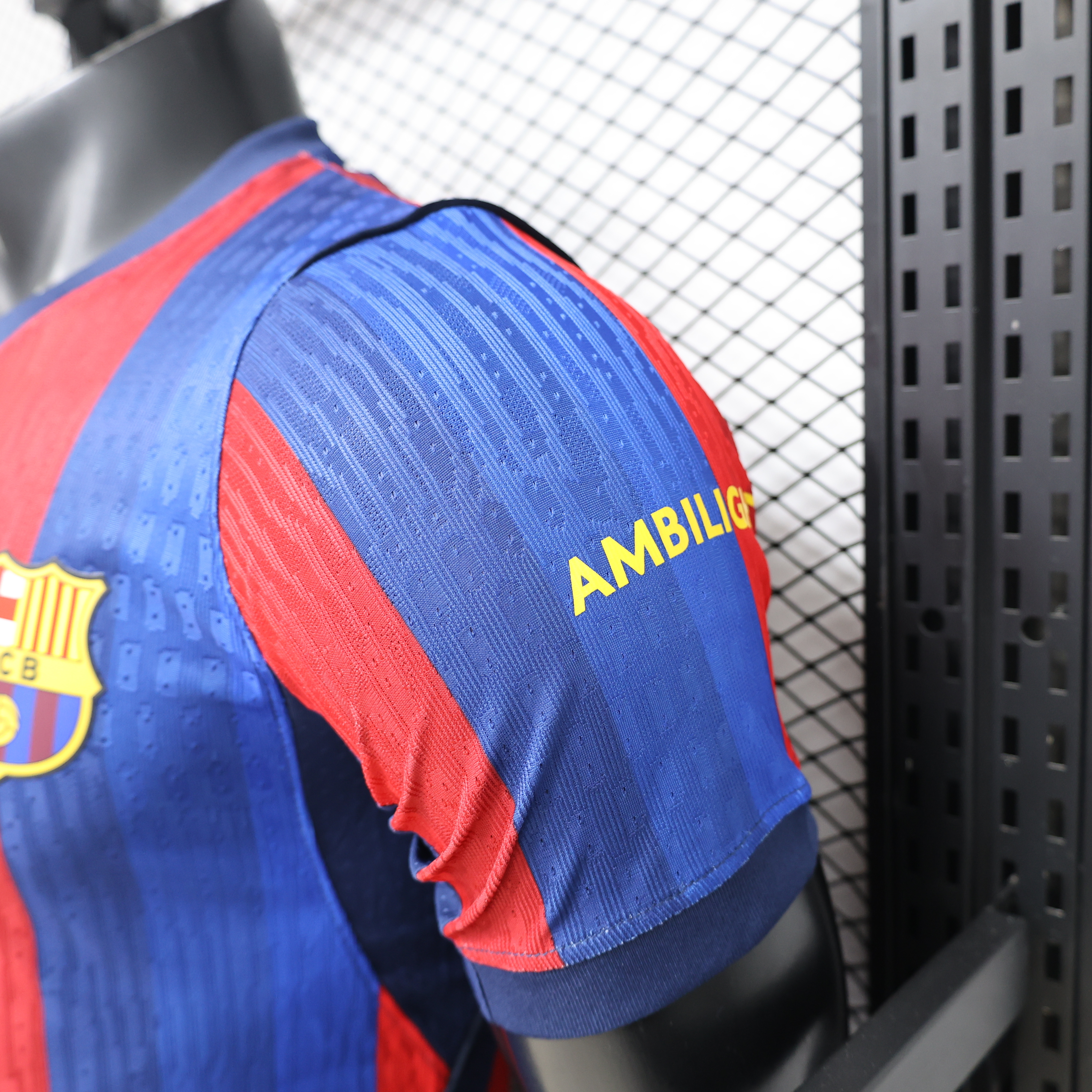 26-27 Barcelona Home Player Version Soccer Jersey - view 3