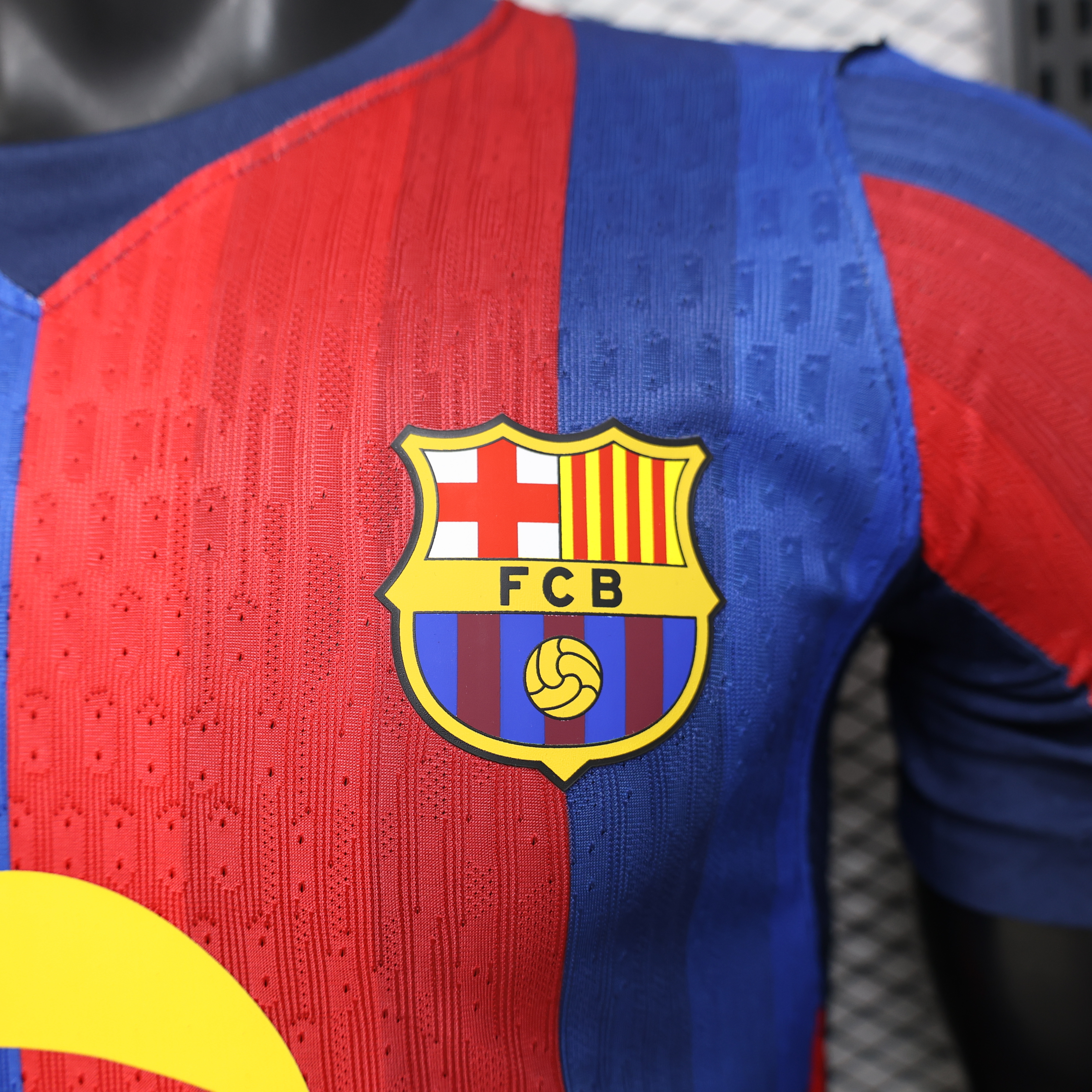 26-27 Barcelona Home Player Version Soccer Jersey - view 10