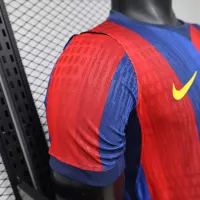 26-27 Barcelona Home Player Version Soccer Jersey - view 5