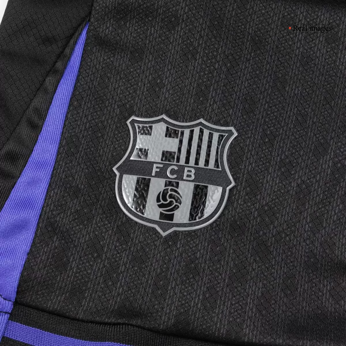 25-26 Barcelona Away Soccer Full Kids Kit Jersey+Shorts+Socks - view 11