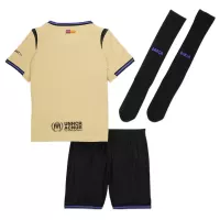 25-26 Barcelona Away Soccer Full Kids Kit Jersey+Shorts+Socks - view 3
