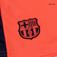 25-26 Barcelona Third Away Soccer Full Kids Kit Jersey+Shorts+Socks - view 6