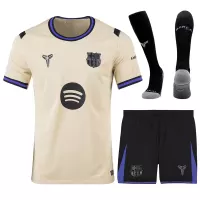 25-26 Barcelona Away Soccer Full Kit Jersey+Shorts - view 1