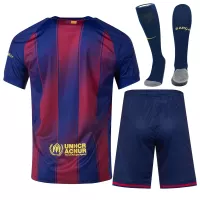 25-26 Barcelona Home Soccer Full Kit Jersey+Shorts+Socks - view 3