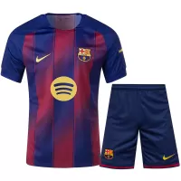 25-26 Barcelona Home Soccer Full Kit Jersey+Shorts+Socks - view 4