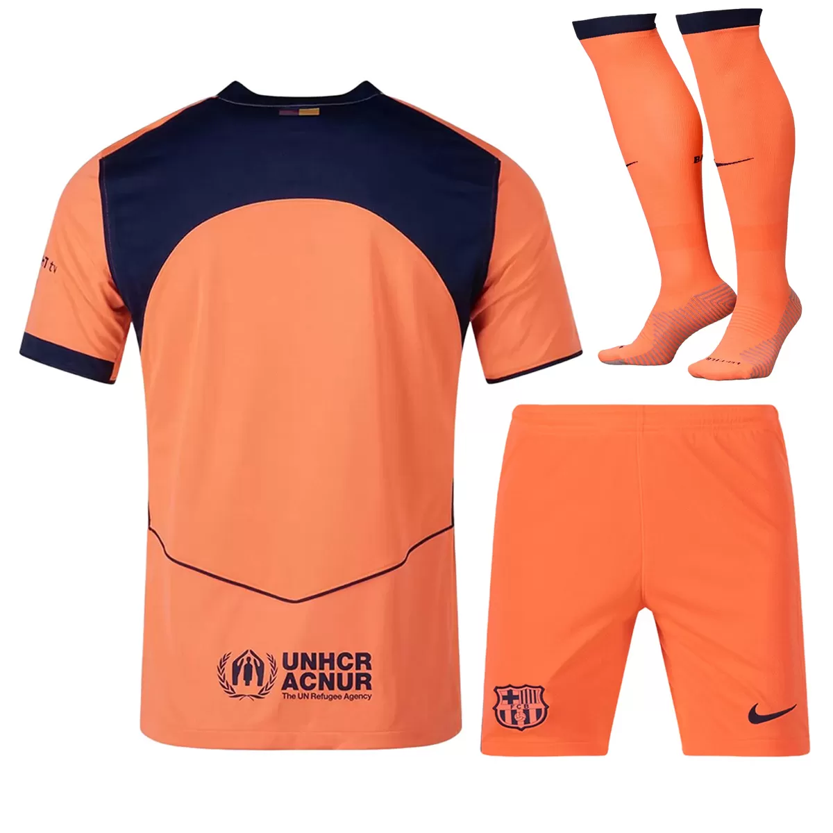 25-26 Barcelona Third Away Full Soccer Kit Jersey+Shorts+Socks - view 3