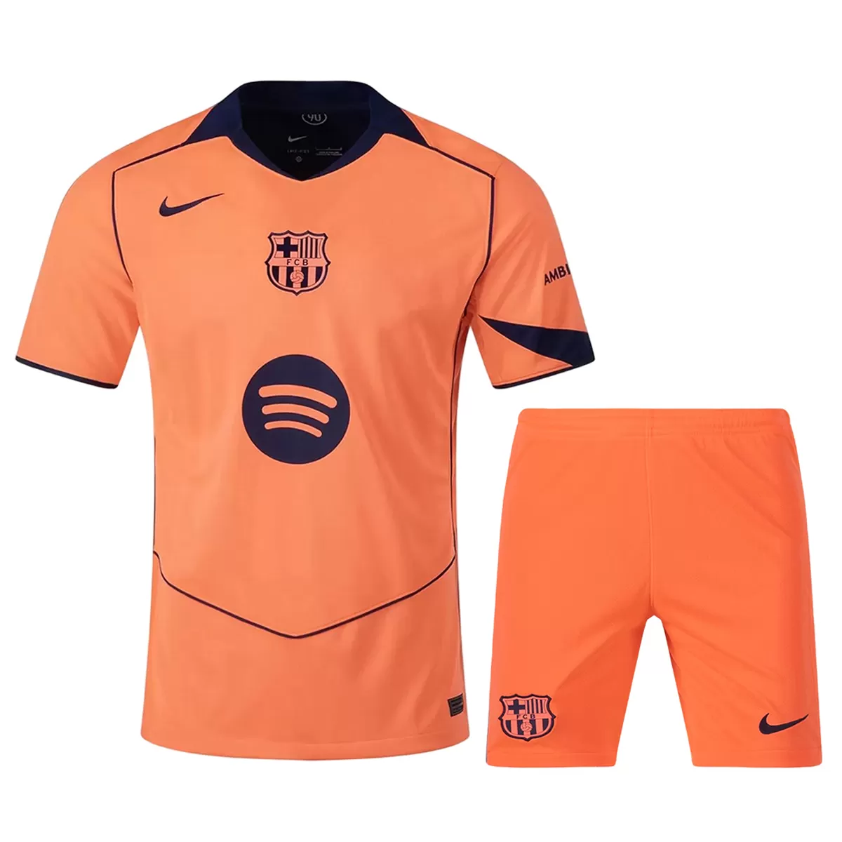 25-26 Barcelona Third Away Full Soccer Kit Jersey+Shorts+Socks - view 4