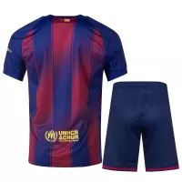 25-26 Barcelona Home Soccer Kit Jersey+Shorts - view 3