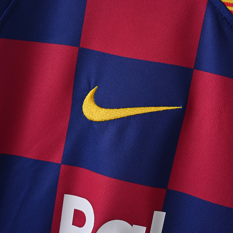 2019-20 Barcelona Home Soccer Retro Jersey - view 8