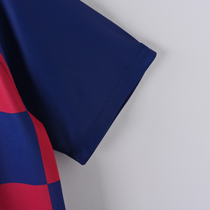 2019-20 Barcelona Home Soccer Retro Jersey - view 9