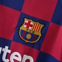 2019-20 Barcelona Home Soccer Retro Jersey - view 6