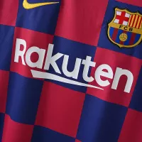 2019-20 Barcelona Home Soccer Retro Jersey - view 7