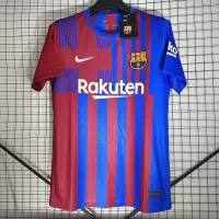 2021-22 Barcelona Home Soccer Retro Jersey - view 1