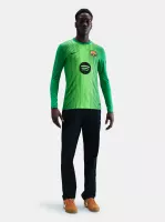 25-26 Barcelona Goalkeeper Soccer Jersey Long Sleeve Green - view 4