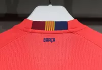 14-15 Barcelona Away Retro Jersey Player Version Pink - view 7