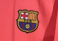 14-15 Barcelona Away Retro Jersey Player Version Pink - view 9